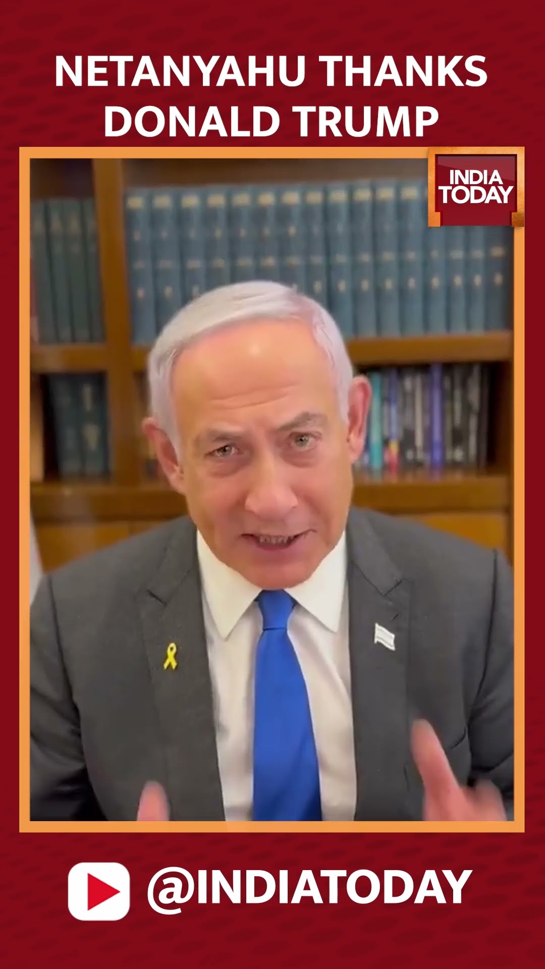 Benjamin Netanyahu Thanks Trump for Lifting Biden-Era Hold on Shipment of 2,000-Lb Bombs to Israel