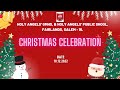 Christmas celebration  2022  holy angels gmhss  holy angels ps