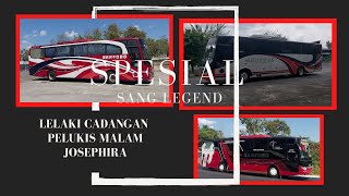 Spesial Bus Santoso Sang Legend II Keberangkatan bus Santoso terminal wonosari gunungkidul