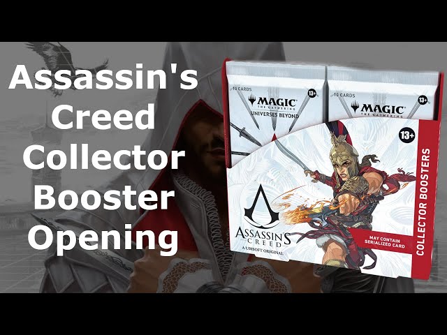 Assassin's Creed Collector Booster Box Opening | MTG | - YouTube