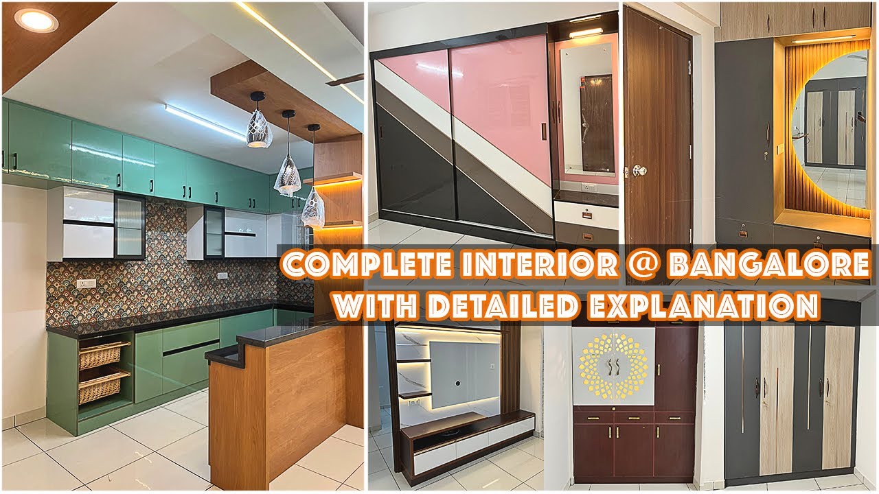 Classy Contemporary  3BHK Flat interior 