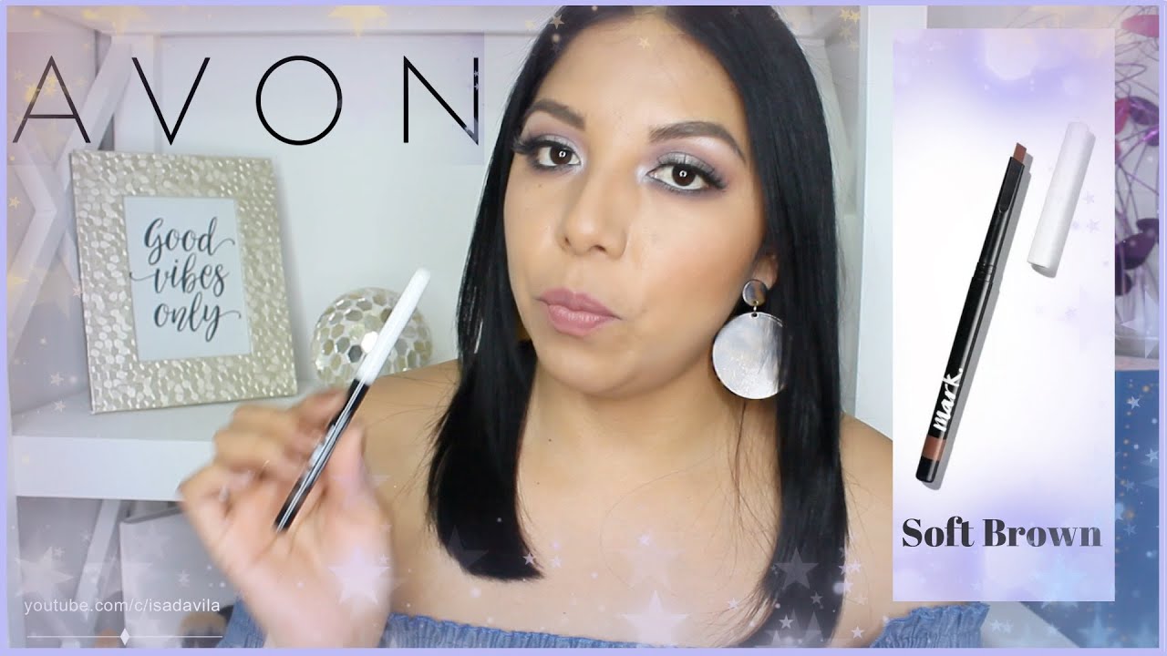 AVON    MARK   ||    LAPIZ DELINEADOR PARA CEJAS    ||   SOFT BROWN