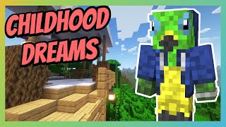 Building My Dream Treehouse | Authentic Minecraft Forever World