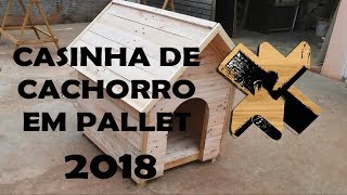 Passo a passo casinha de cachorro em pallet