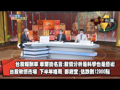 數字台灣HD412 通膨重擊 台股備戰推演 謝金河 鄭廳宜 張捷