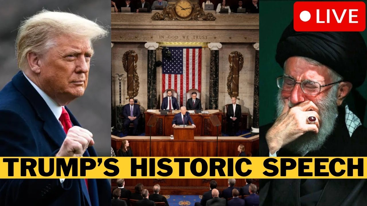 🚨 LIVE: Trump Addresses Iran War - State Of Union Speech