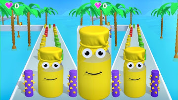 Juice Run Gameplay ♦️🟥New Update New Hack 👹Levels - Android, iOS