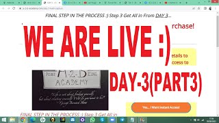 $25 All-in-One Home Business Builder Academy DAY-3(Part3)