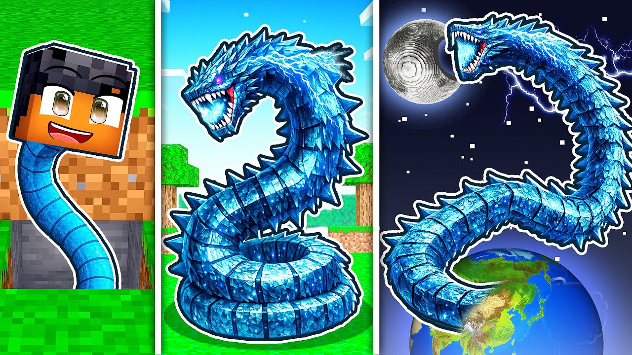 Vida de MINHOCA no Minecraft