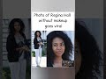 No makeup. All class. Regina Hall. 🖤#ReginaHall #NoFilter #Icon #AgingLikeWine #Viral #celebritynews