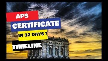 APS in 32 Days Challenge! 🚀 | Full Process | Checklist | Fast-Track Your APS Certificate | Germany |