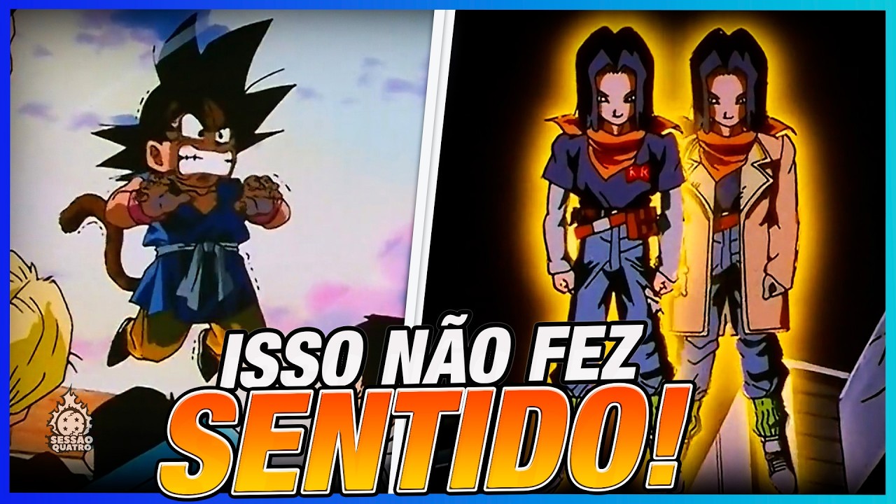 10 VEZES QUE DRAGON BALL GT NÃO FEZ SENTIDO!