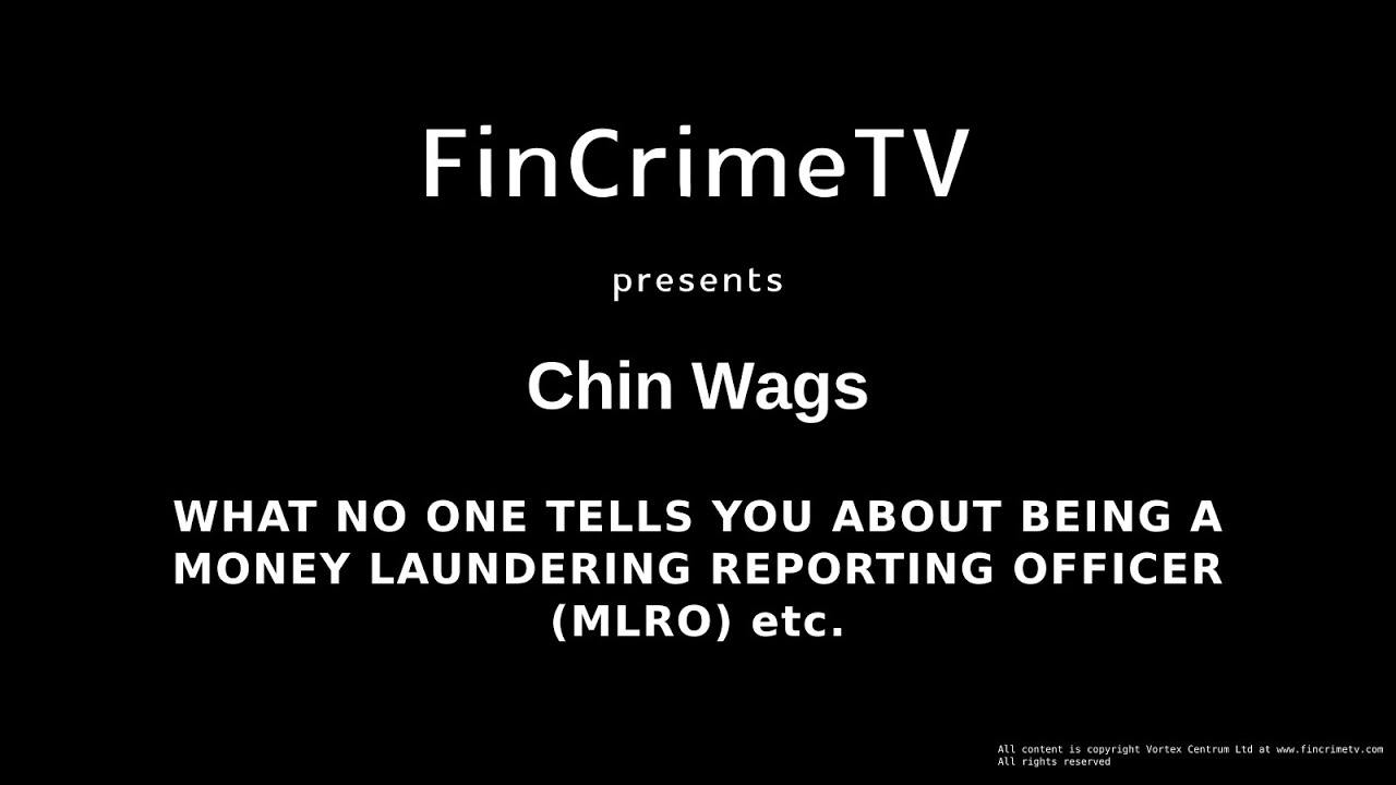 FinCrimeTV Chinwags And The OCC What they Don t Tell You About Being FinCrimeTV Chinwags And The OCC What they Don t Tell You About Being