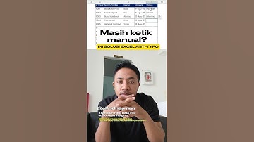 Bikin dropdown List di Excel cuma 1 Menit!!!✅ Data Validation Excel✅ #excel #exceltips