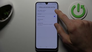 How to set a mobile data limit on a SAMSUNG Galaxy A16 5G