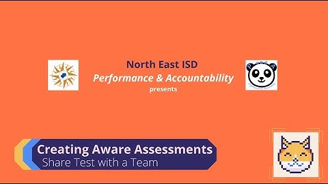 Share Test with a Team in Aware