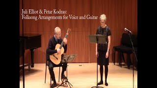 Folksong Arrangements for Voice and Guitar