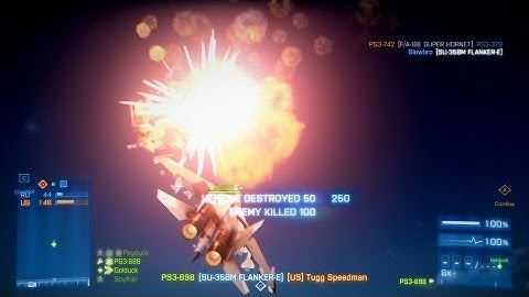 Battlefield 3: End Game - Air Superiority on Sabalan Pipeline Gameplay (PS3)