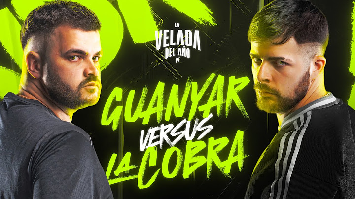GUANYAR VS LACOBRA | CARA A CARA