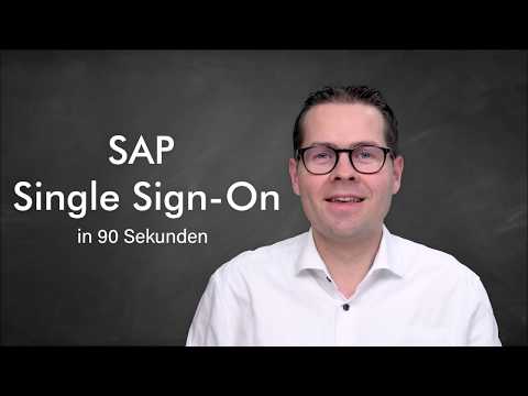 SAP Single Sign-On erklärt in 90 Sekunden