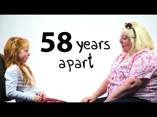 58 Years Apart - A Girl and a Woman Talk About Life