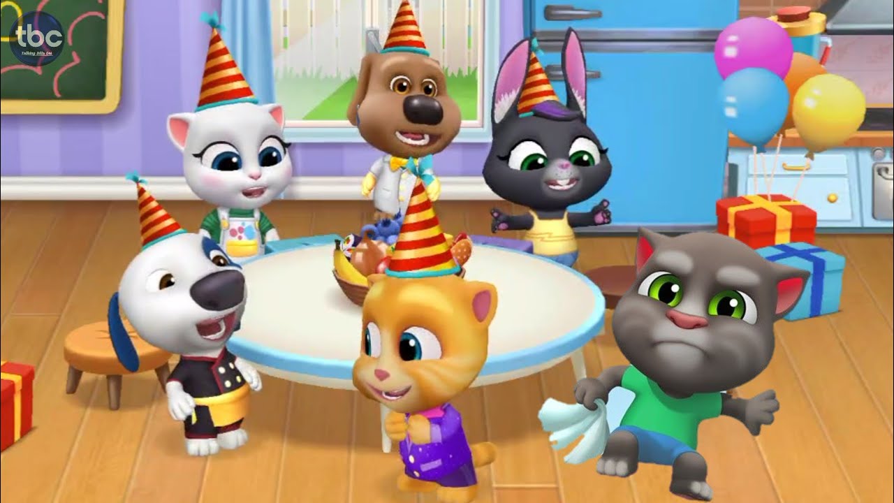 My Talking Tom Friends🐱Talking Tom Funny Videos👻Talking Tom Shorts ...