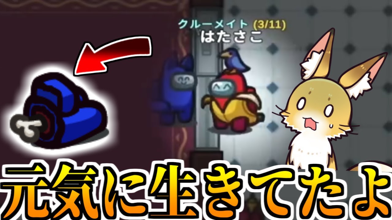 今すれ違ったのに！？【AmongUs】