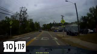#D-4.0743 ~ Northfield, MA to Swanzey, NH via MA-10, MA-63, NH-10 and NH-119