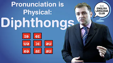 Pronunciation is Physical: Diphthongs