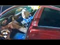 Suspect HIT By Car After Fleeing Traffic Stop