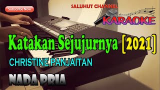 KATAKAN SEJUJURNYA [KARAOKE NOSTALGIA] CHRISTINE PANJAITAN ll NADA PRIA GAS=DO