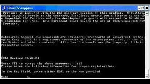 Datadirect Connect for ODBC Driver (UNIX) Install
