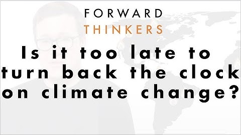 Forward Thinker Jesse Jenkins on turning back the clock on climate change