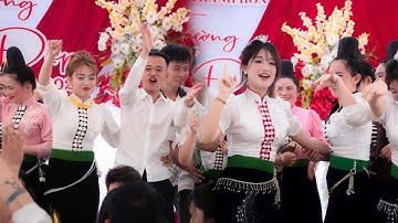 ĐÁM CƯỚI DÂN TỘC THÁI TÂY BẮC NHẢY QUÁ ĐÁM CƯỚI “ VĂN TRƯỜNG & LƯỜNG ĐIỆP “ BẢN THẲM XÃ THUẬN CHÂU 