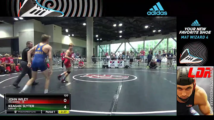 Mat 4 120 John Wiley Oklahoma Vs Keagan Slyter Kan...