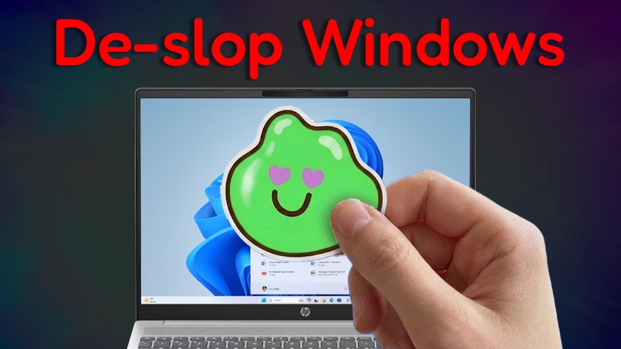 WinSlop: Remove Windows AI & Optimize Windows 11