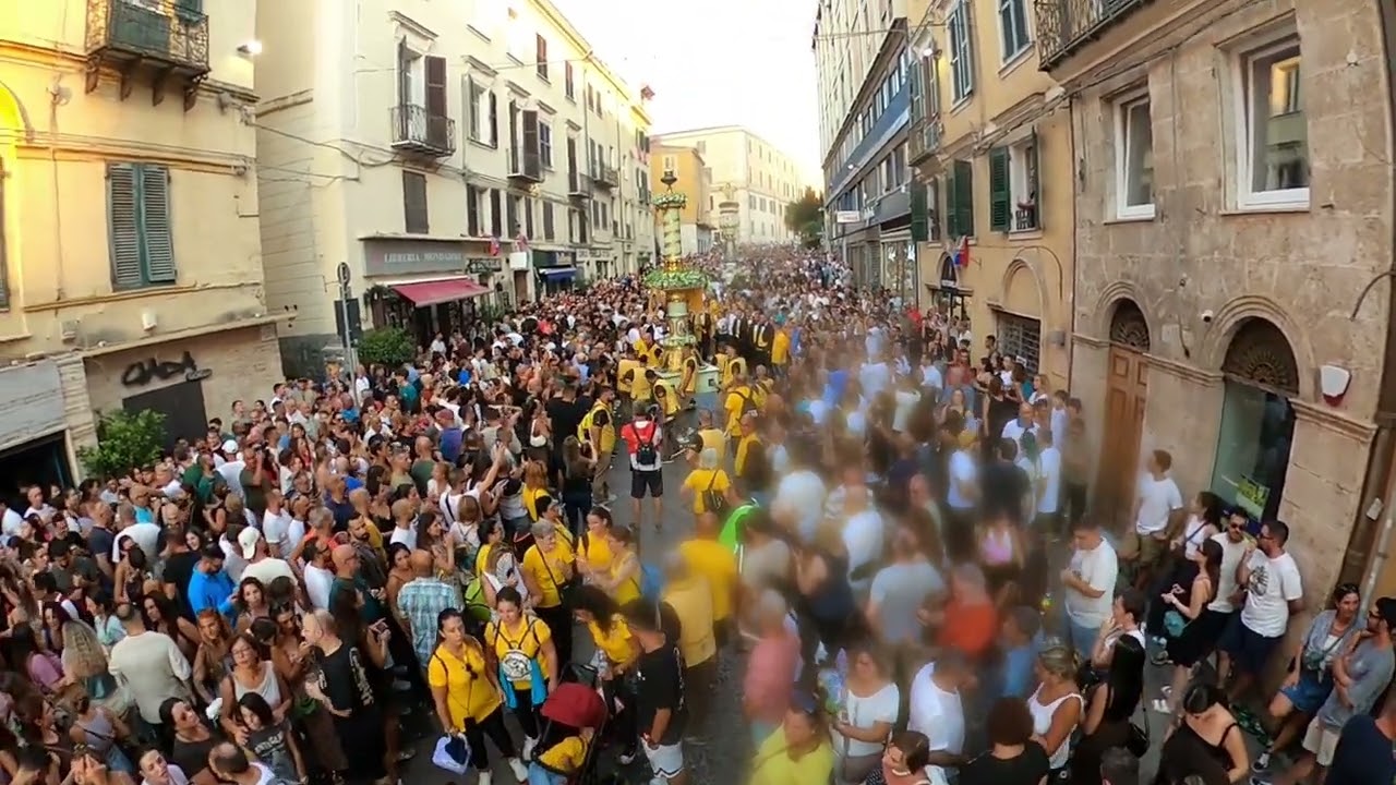 Sassari 14 Agosto La Discesa dei Candelieri 