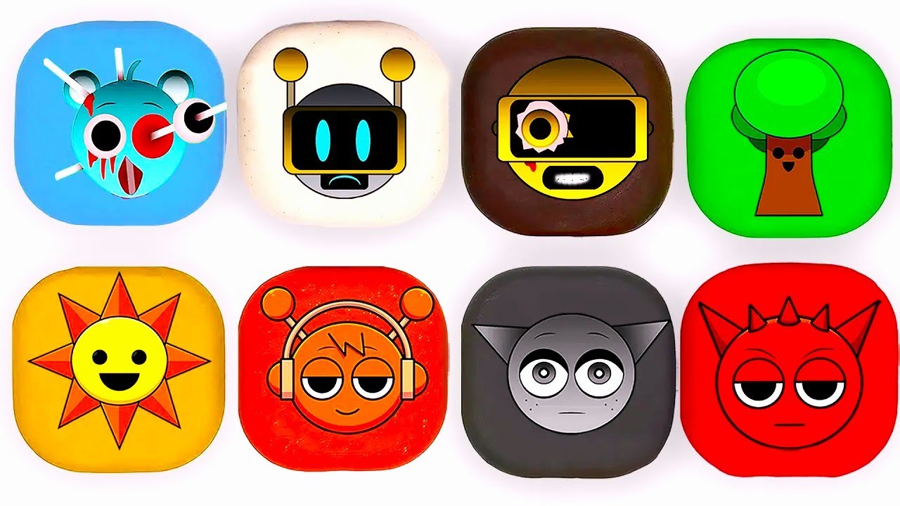 Guess which sprunki character will come out of the cubes PT.73 | How to make DIY paper sprunki