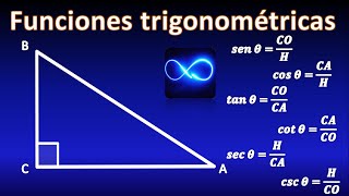 03. Trigonometry: Trigonometric functions in a right triangle 03. Trigonometry: Trigonometric functions in a right triangle