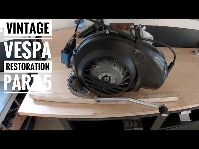 アクセサリー VESPA! RESTORE & MAINTENANCE How To Service your Vintage Vespa without a Shop Lift - YouTube