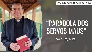 EVANGELHO DO DIA: 03/06 (2ªfeira): PARÁBOLA DOS SERVOS MAUS Mc 12,1-12