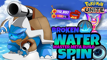 Don’t Hesitate to Spin More With This Broken Water Spin Meta Build of *BLASTOISE* in Master Rank!!!