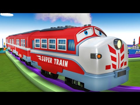 toy train factory videos