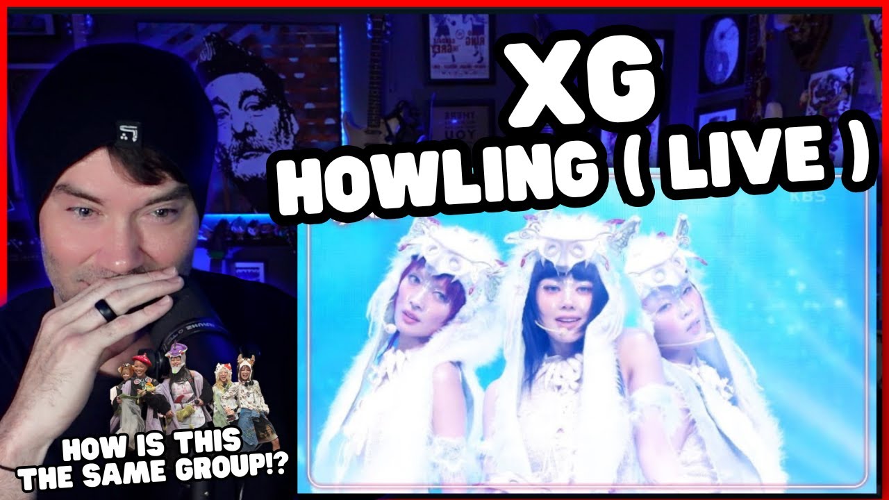 Metal Vocalist Reacts - XG - HOWLING LIVE ( DOUBLE REACTION! )