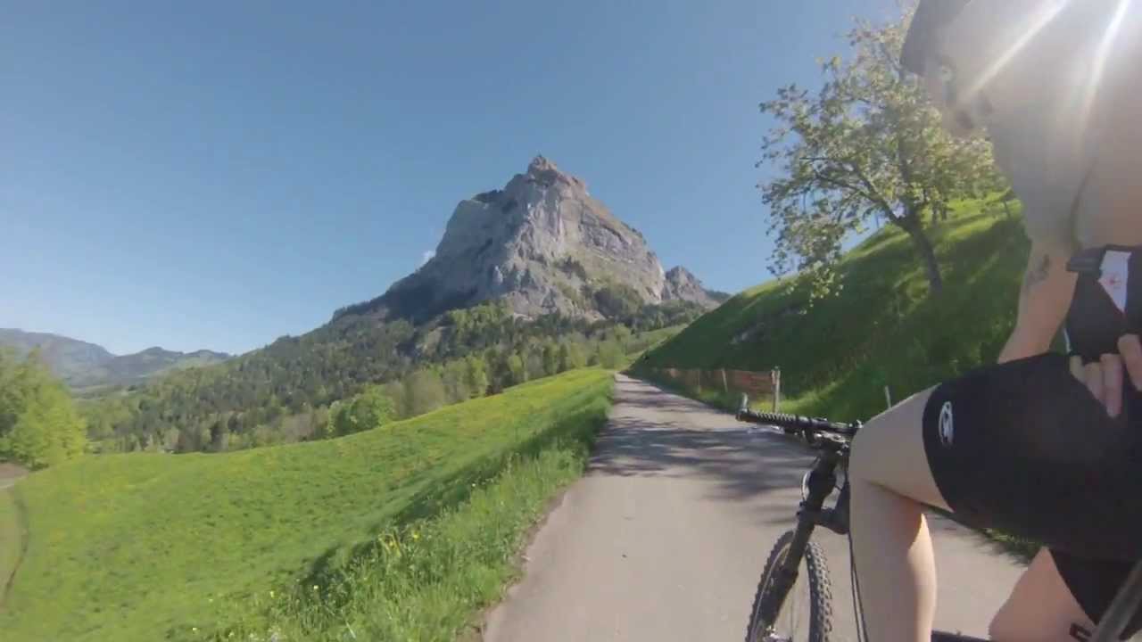 Biketour um Mythen (Holzegg - Haggenegg - Mostelegg)