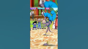 Beerus Break Dancing 😄 #dragonball #youtubeshorts #beerus #whis #vegeta #bulma