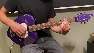 Daisy Rock Purple Heart Guitar Demo