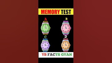 Memory Test 15 - Remember Me ? Memory Riddles for IQ Test | #riddles #quiz #shorts #shortvideo