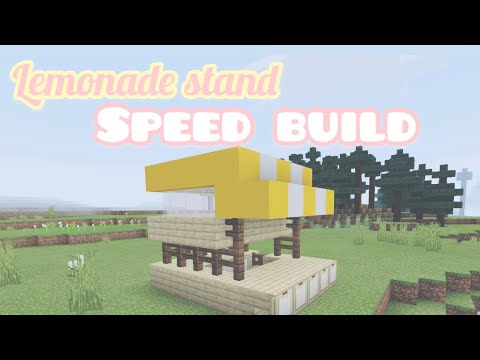 aesthetic lemonade stand ((speed build)) 🌴 ariza - YouTube