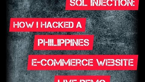 SQL injection:  E-commerce Website Exploited! Database Accessed  Using Union Based .